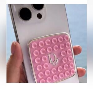 Dior Octobuddy Pink Phone Stand Suction Accessory